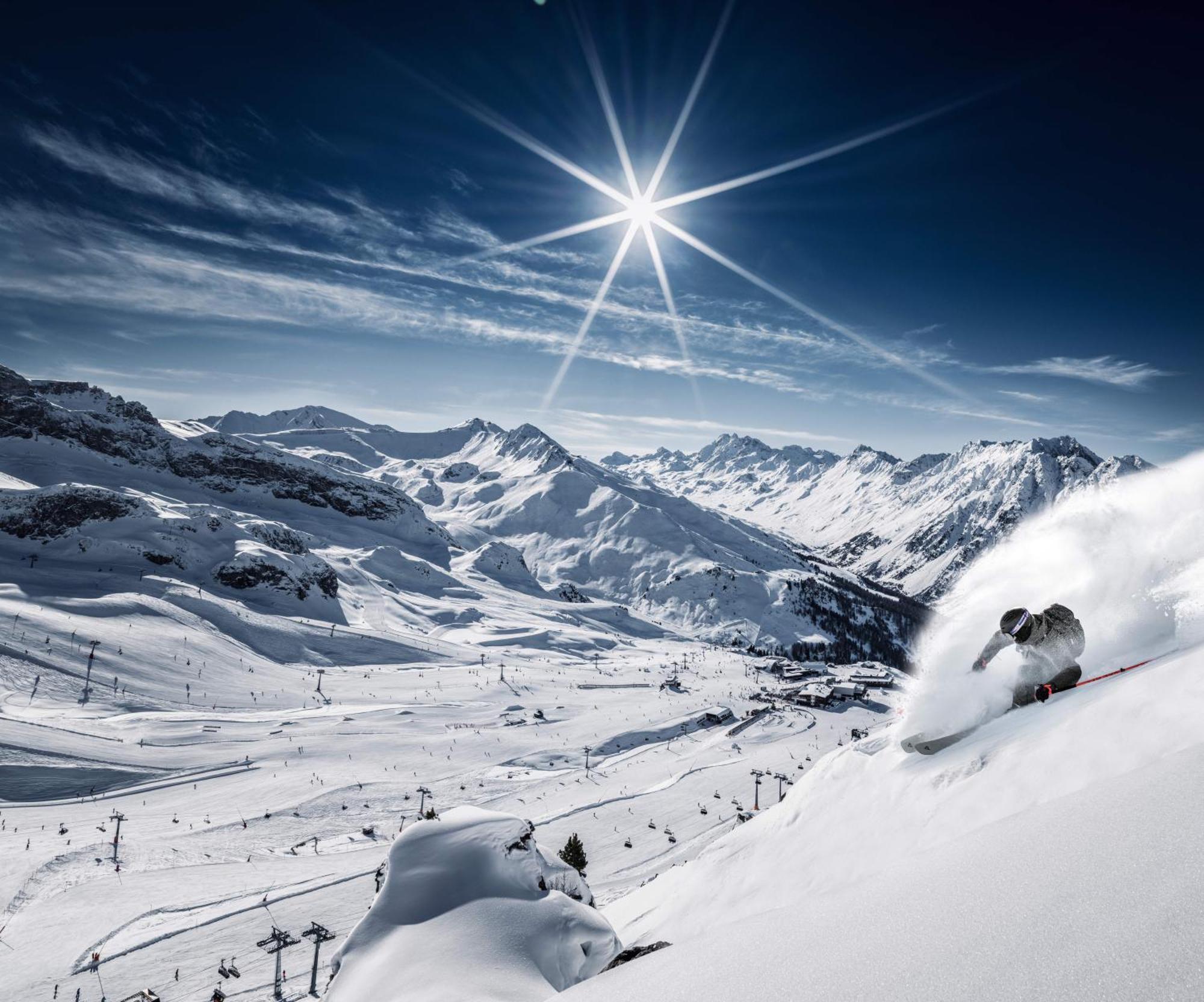 Moderne Wohnung Mit Einer Wunderschoenen Aussicht In Der Residenz Silvretta ซี ภายนอก รูปภาพ